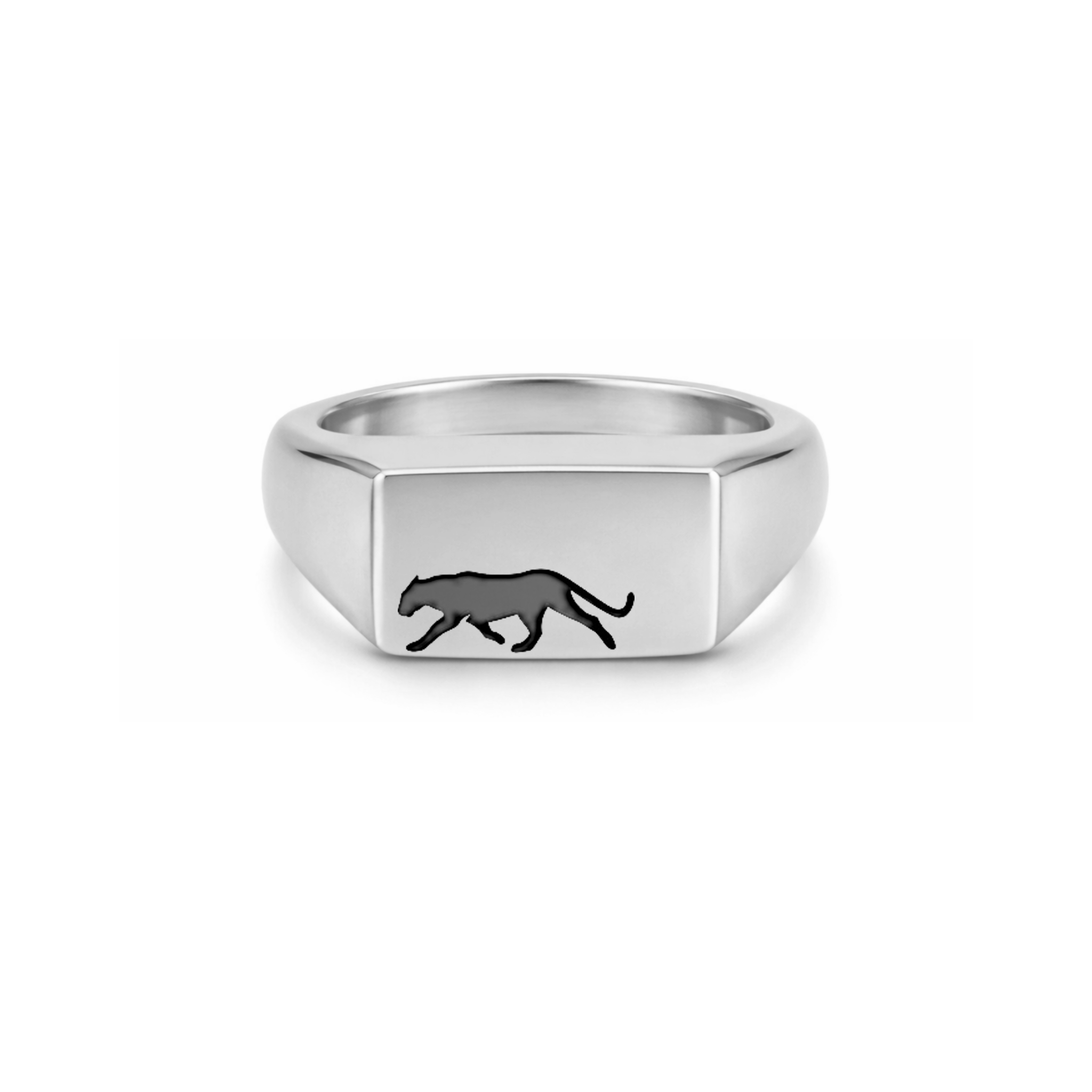 Bague Panthère noire