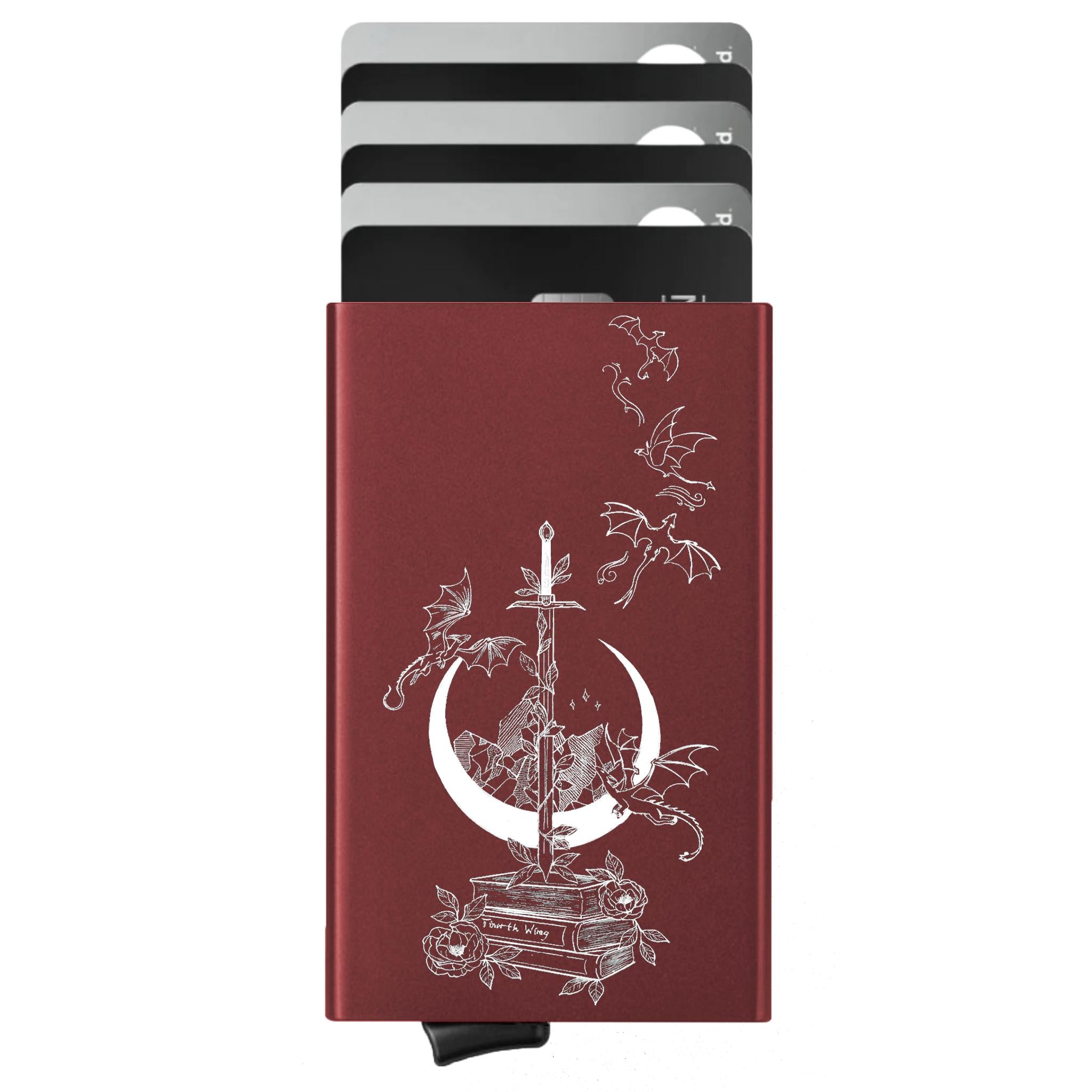 Porte-cartes personnalisé Lame et Dragons