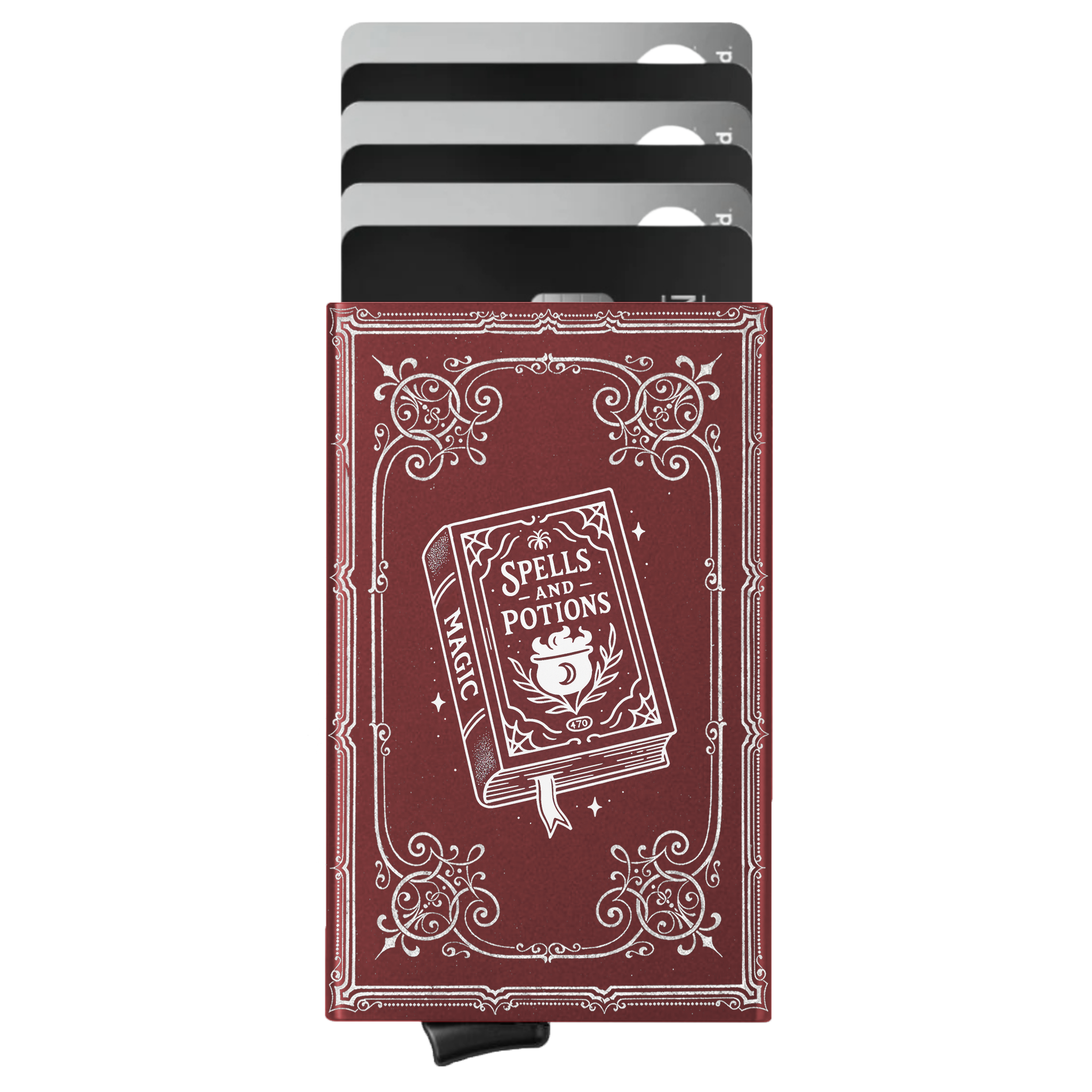 Porte-cartes personnalisé Grimoire