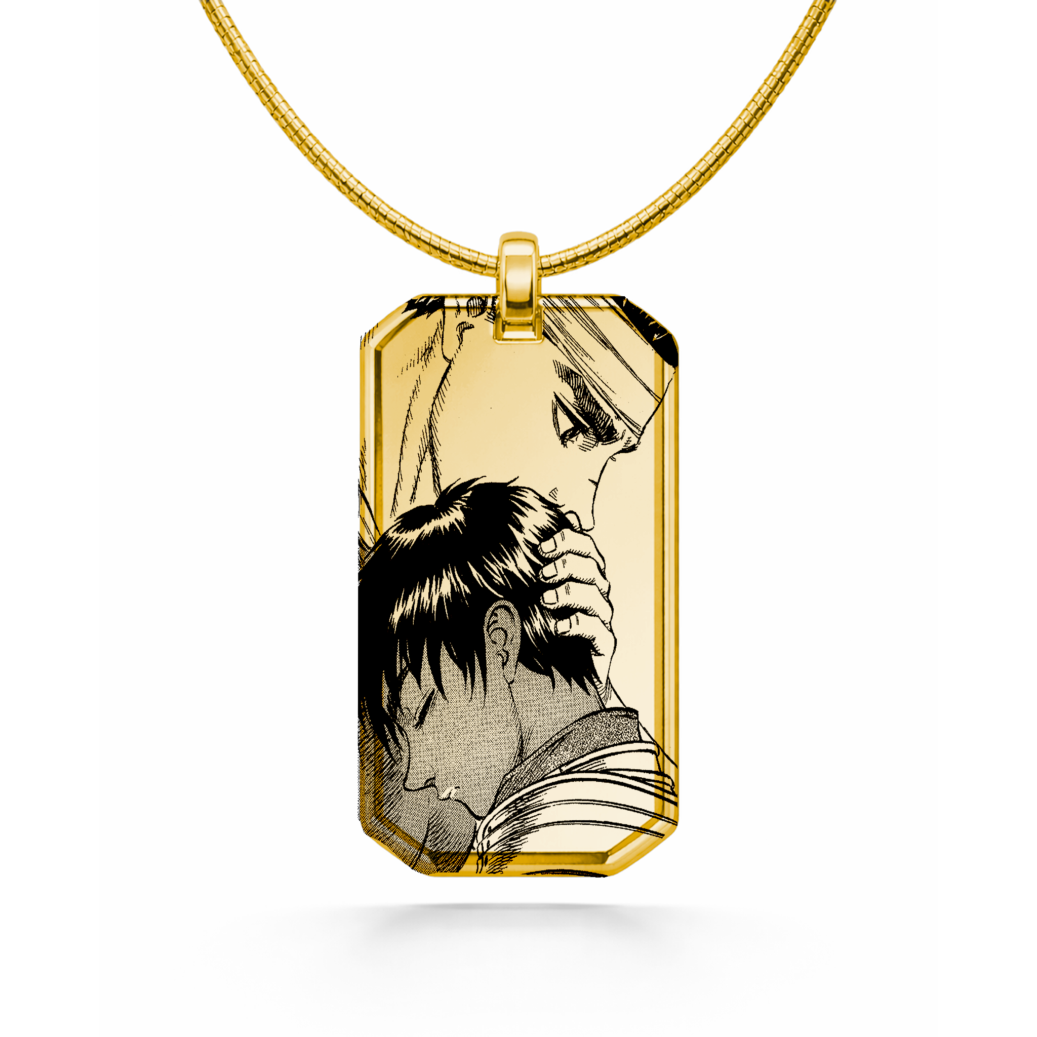 Collier avec pendentif Guts et Casca