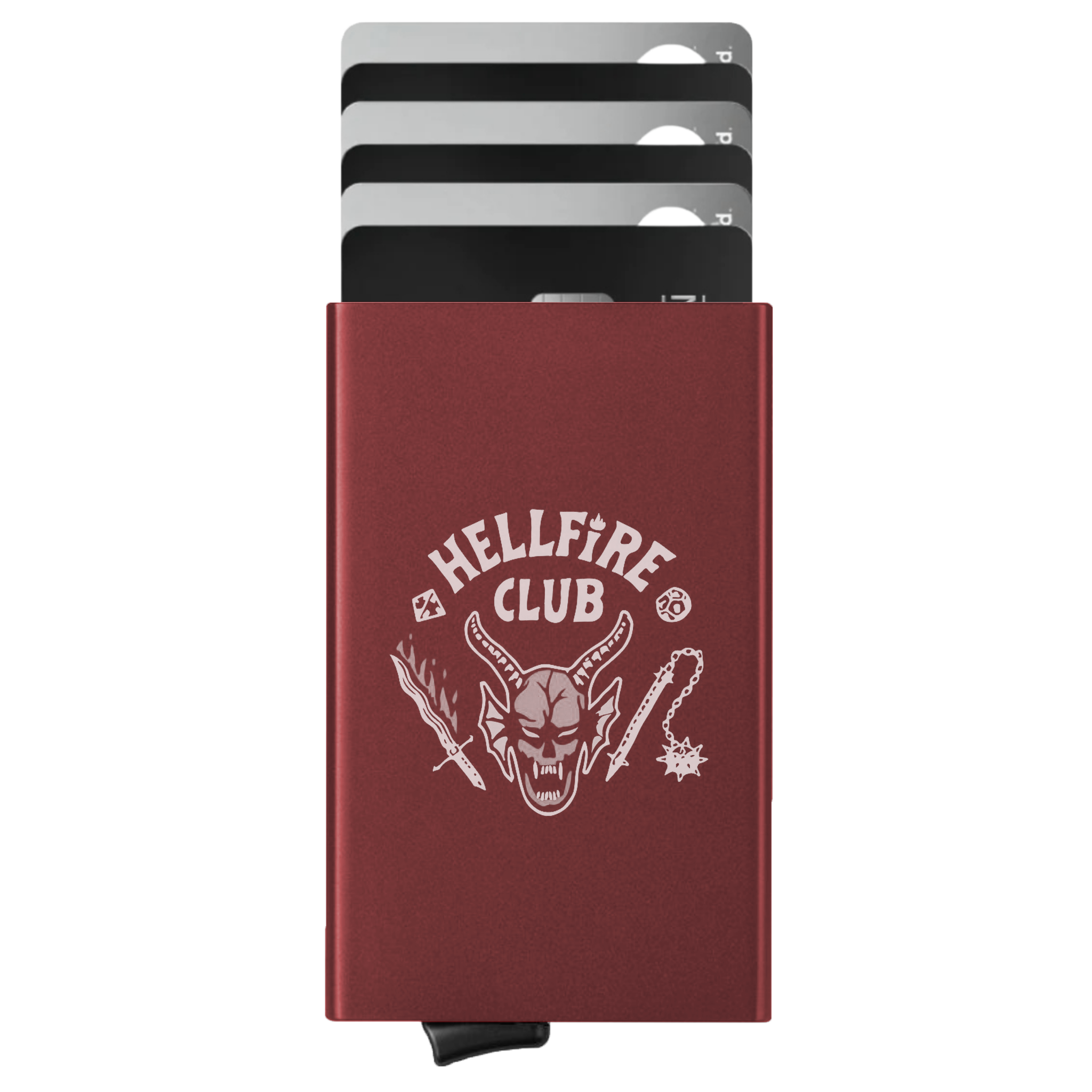 Porte-cartes personnalisé Hell Fire