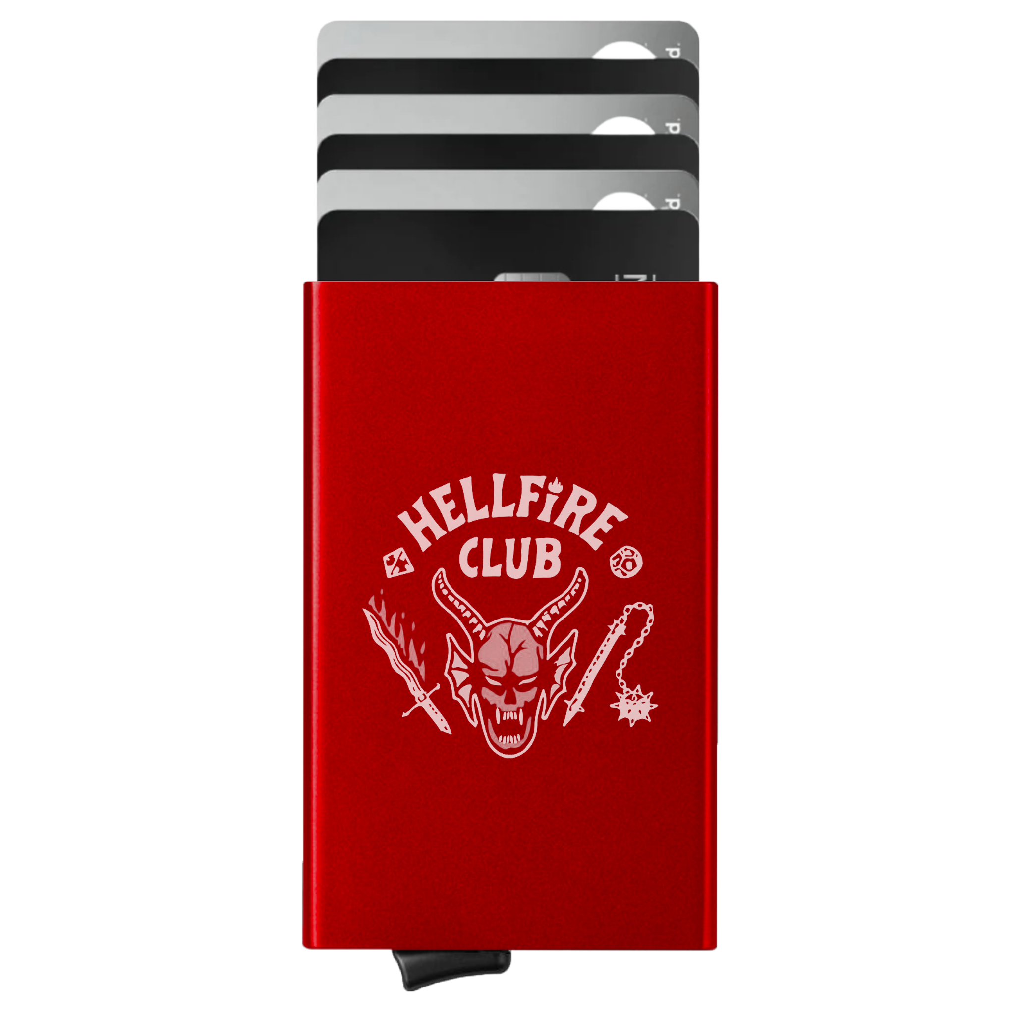 Porte-cartes personnalisé Hell Fire