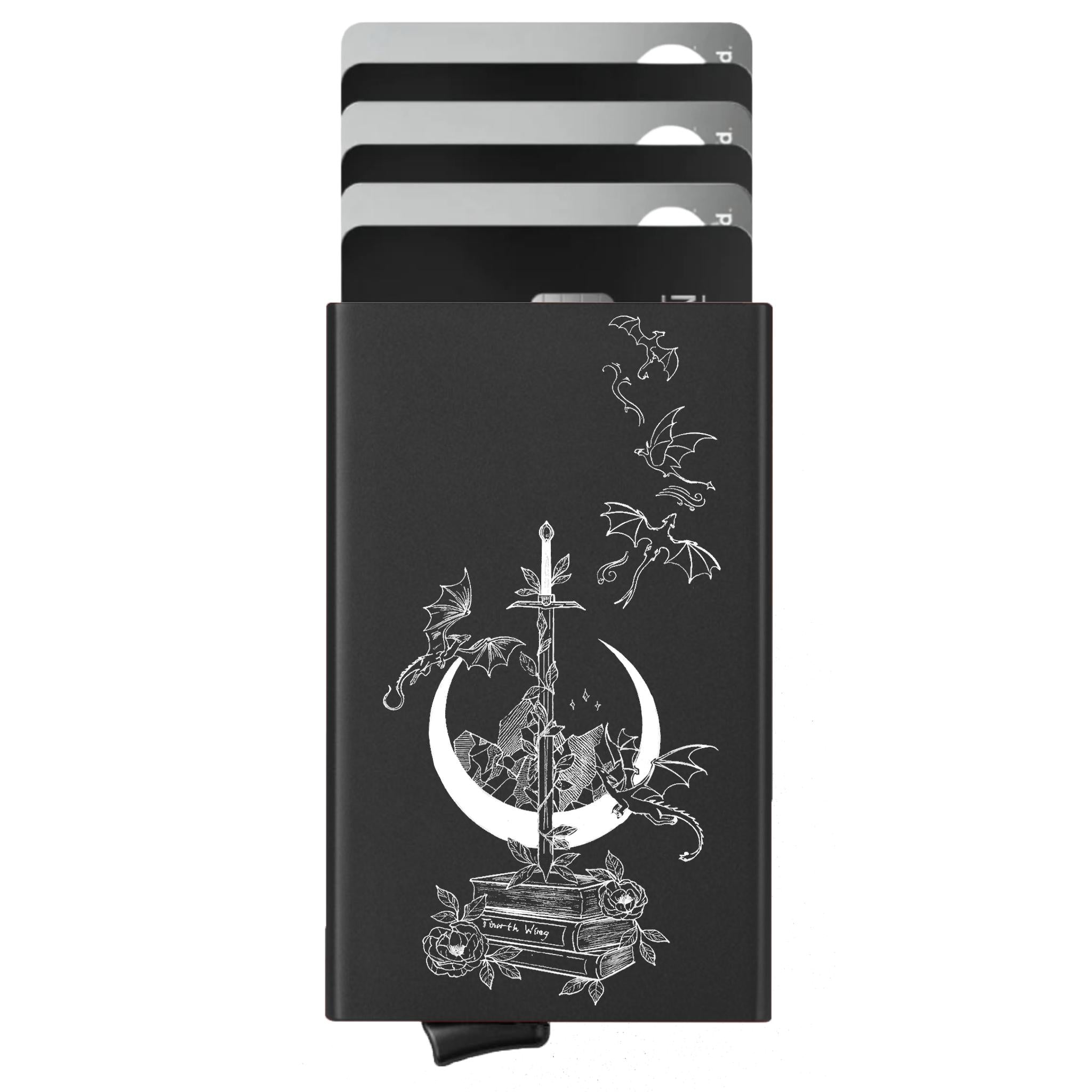 Porte-cartes personnalisé Lame et Dragons