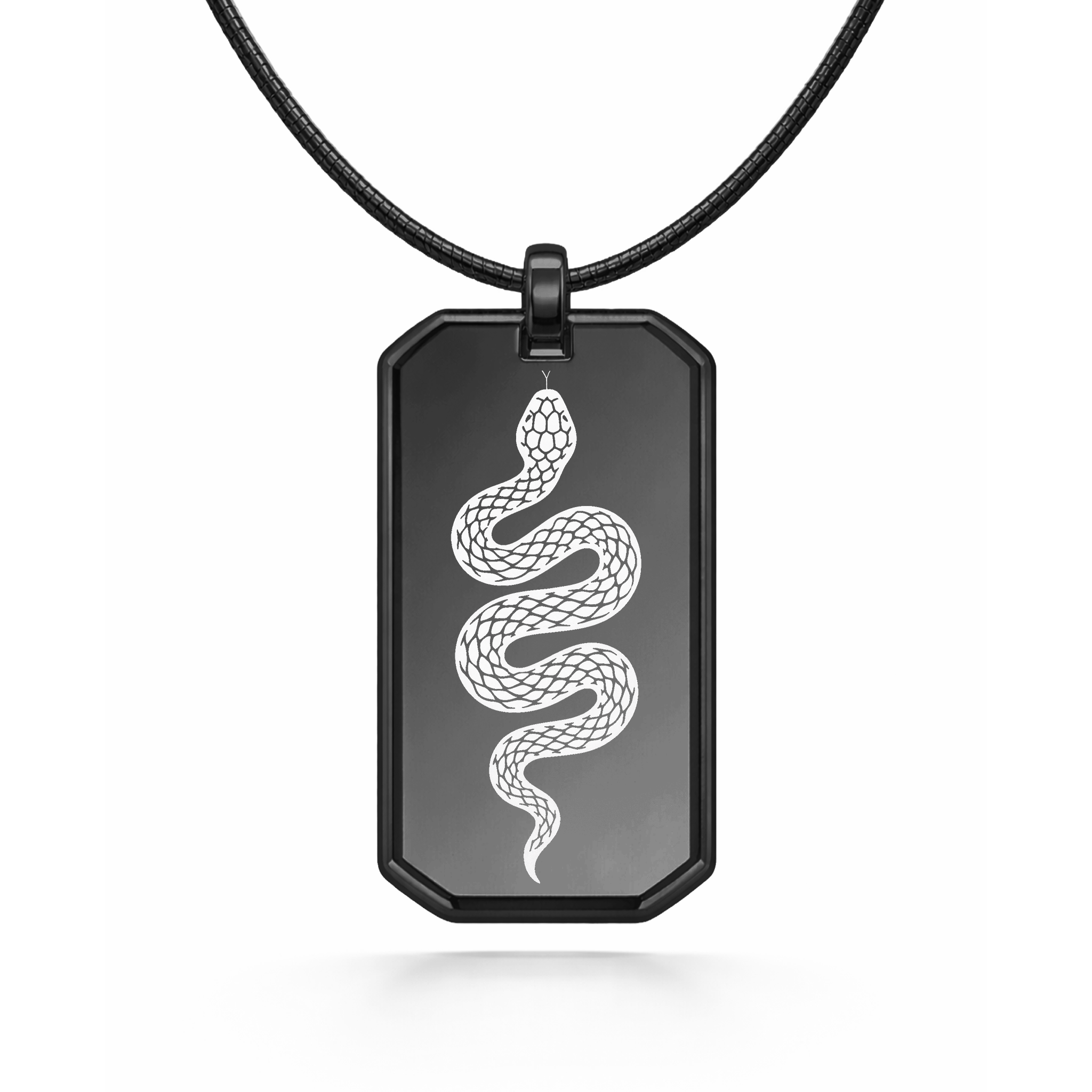 Collier avec pendentif Serpent