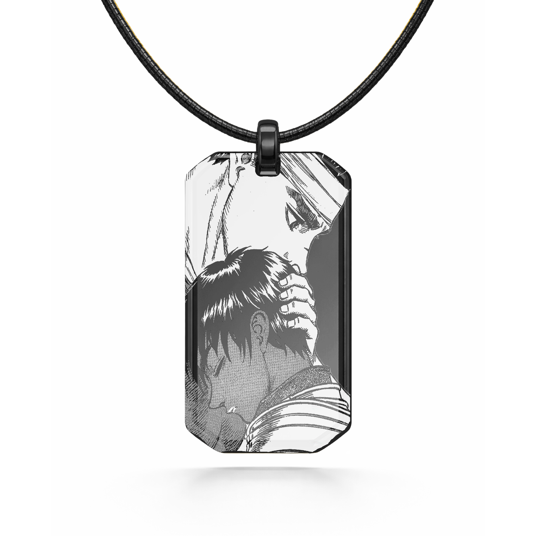 Collier avec pendentif Guts et Casca