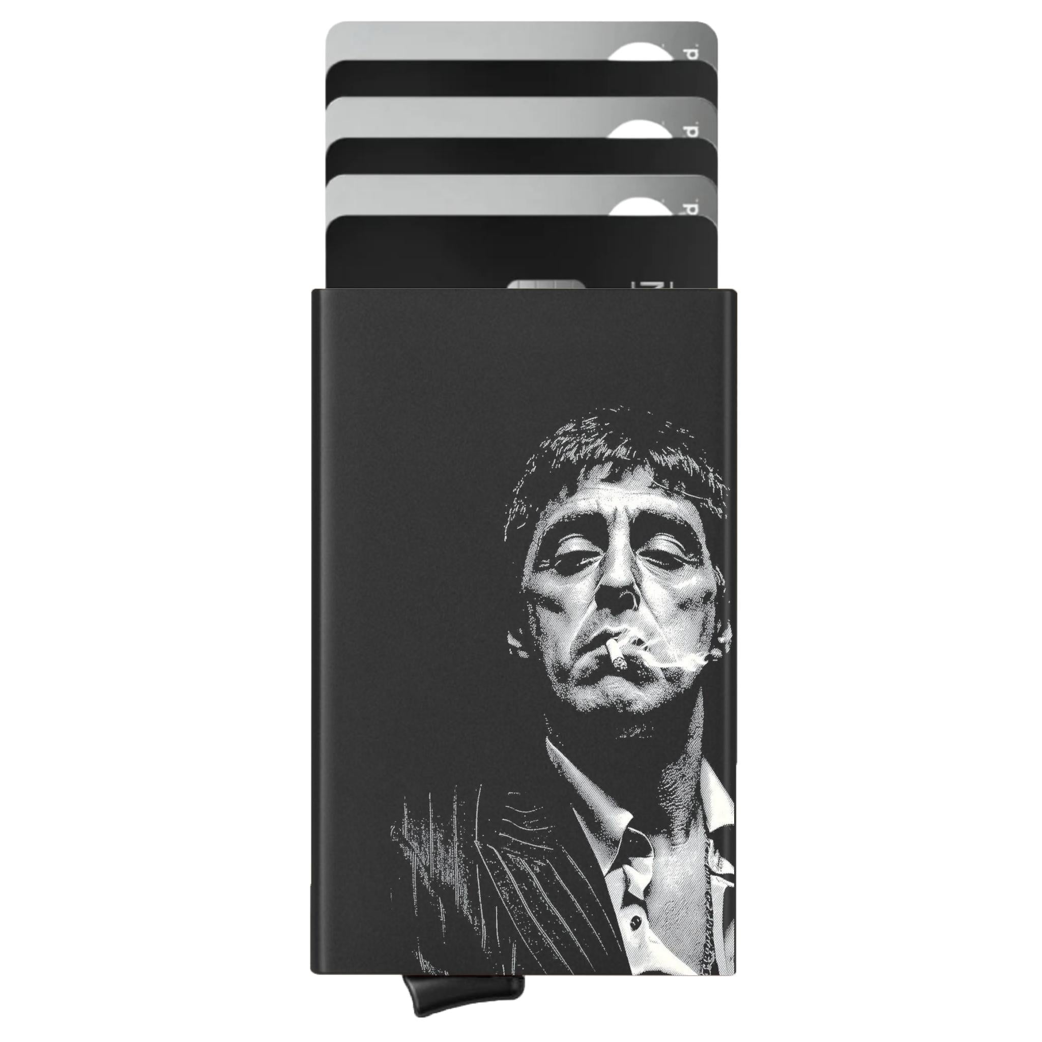 Porte-cartes personnalisé Tony Montana