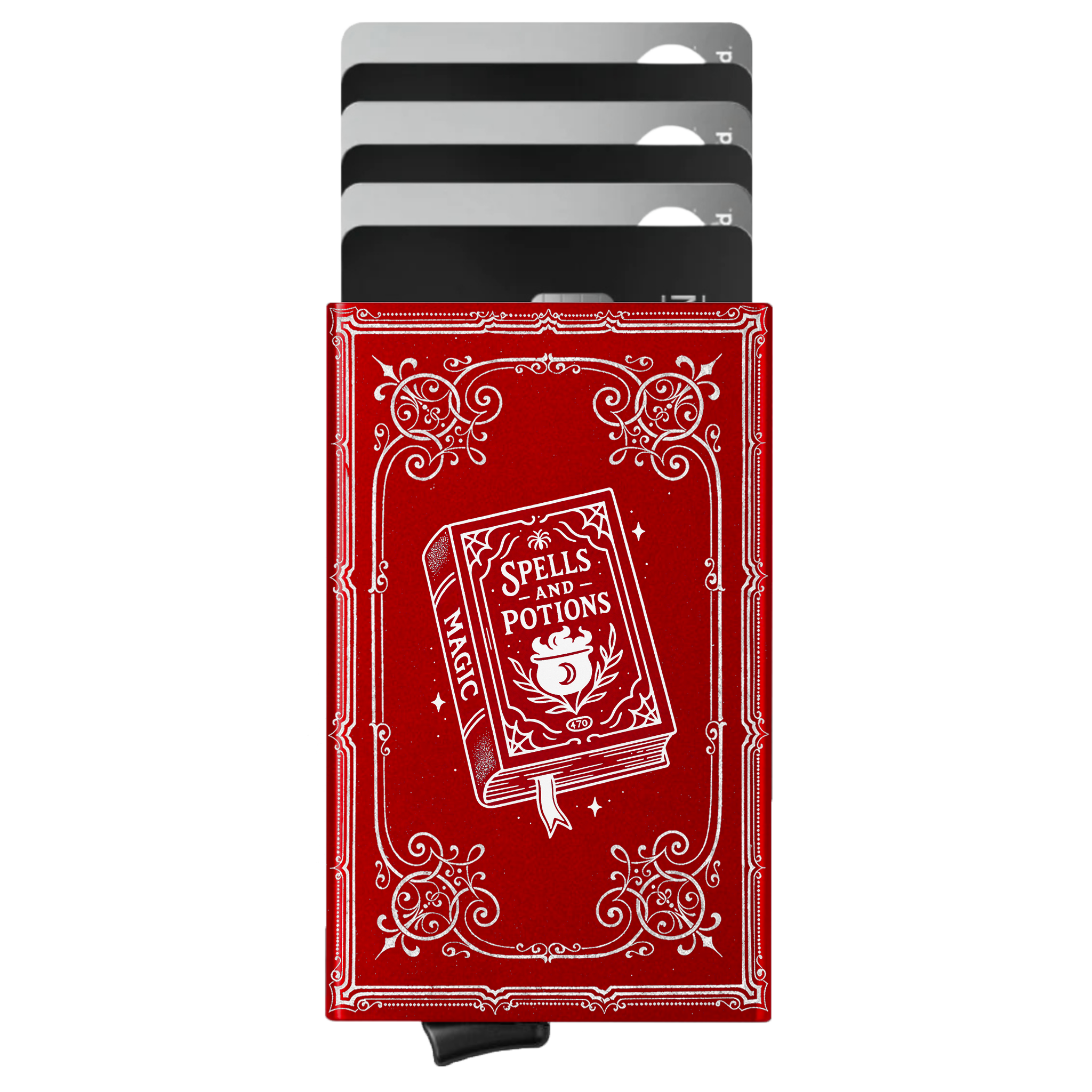 Porte-cartes personnalisé Grimoire